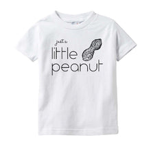 Cute "Just a Little Peanut" Baby Onesie Bodysuit or Infant / Toddler T-Shirt Top - Boys or Girls