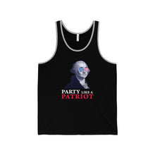 Party Like a Patriot July 4th Memorial Day Labor Day Unisex Jersey Tank