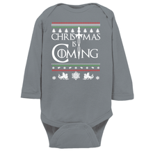 Christmas is Coming Medieval Thrones Style Onesie or Infant/Child Tee