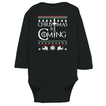 Christmas is Coming Medieval Thrones Style Onesie or Infant/Child Tee