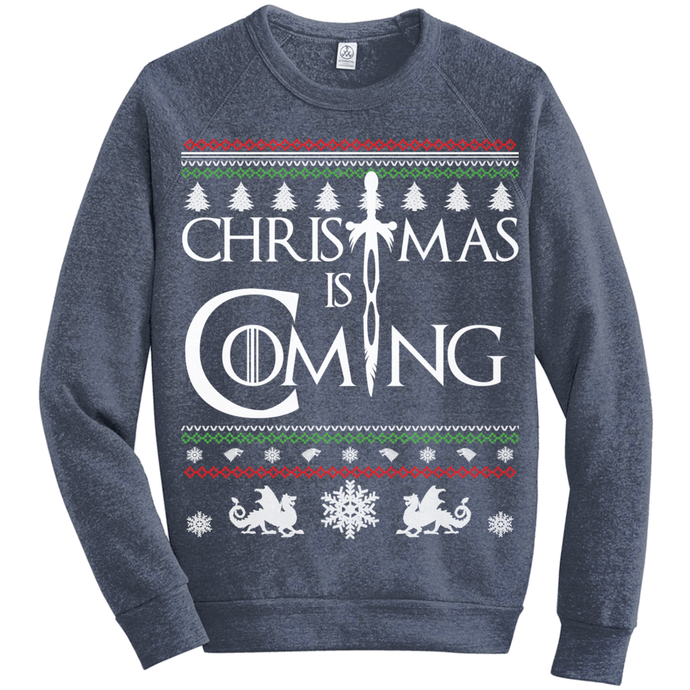 Christmas is Coming Medieval Thrones Style SweatShirt