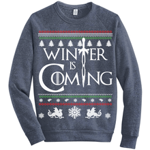 Winter is Coming Ugly Knit Medieval Thrones Style Sweater
