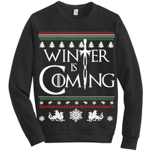 Winter is Coming Ugly Knit Medieval Thrones Style Sweater