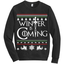 Winter is Coming Ugly Knit Medieval Thrones Style Sweater