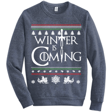Winter is Coming Ugly Knit Medieval Thrones Style Sweater