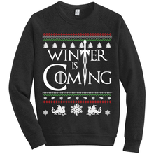 Winter is Coming Ugly Knit Medieval Thrones Style Sweater