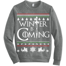 Winter is Coming Ugly Knit Medieval Thrones Style Sweater
