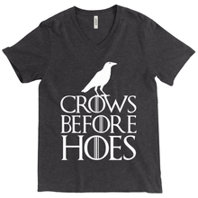 Crows Before Hoes Medieval-Throne Style Tshirt