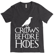 Crows Before Hoes Medieval-Throne Style Tshirt