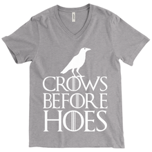 Crows Before Hoes Medieval-Throne Style Tshirt