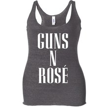 Guns and Rose Women's Tri-blend Funny Tank Top