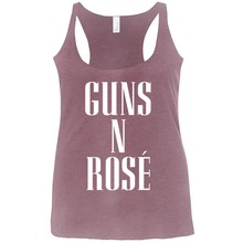 Guns and Rose Women's Tri-blend Funny Tank Top