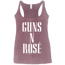 Guns and Rose Women's Tri-blend Funny Tank Top