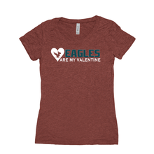 Eagles Are My Valentine Womens T-Shirt