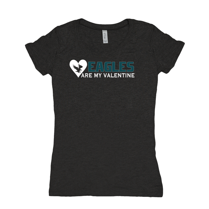 Eagles Are My Valentine Womens T-Shirt