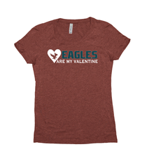 Eagles Are My Valentine Womens T-Shirt