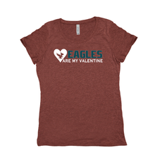 Eagles Are My Valentine Womens T-Shirt