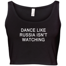 Dance Like Russia Isn't Watching Crop Top Tank Tops