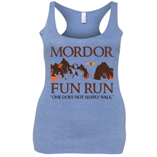 Mordor Fun Run Funny Womens Tank Top