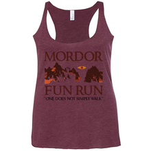 Mordor Fun Run Funny Womens Tank Top