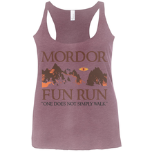 Mordor Fun Run Funny Womens Tank Top