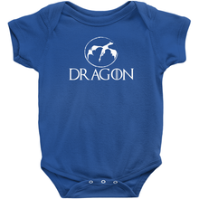 Circle Dragon Graphic and Word Infant Onesie Bodysuit