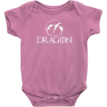 Circle Dragon Graphic and Word Infant Onesie Bodysuit