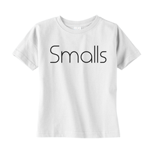 Cute "Smalls" Baby Onesie Bodysuit, Infant Tee or Toddler Tee, Adult Shirt Set