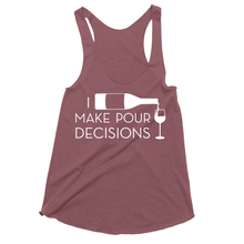 I Make Pour Decisions Drinking Tank Tops