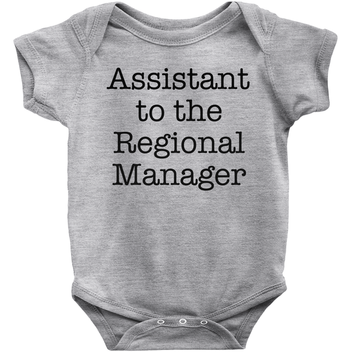 Assistant to the Regional Manager Onesies