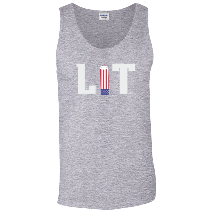 LIT Patriotic USA America Tank Tops