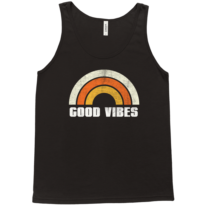 Good Vibes Vintage Style Unisex Tank Tops