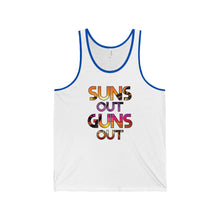 Suns Out Guns Out Bella 3480 Unisex Jersey Tank