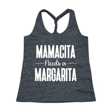 Mamacita Needs A Margrita Cinco De Mayo Tank Women's Cosmic Twist Back Tank Top