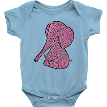 Cute Baby Elephant Bodysuit or T-Shirte for Infant or Toddler