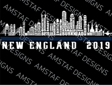 New England 2019 Roster City Gildan Unisex Hoodies