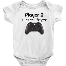 Cute Xbox Nintendo Daddy and Baby Player 2 Has Entered the Game Onesie/Bodysuit, TShirt. Perfect for Father's Day!