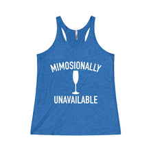 Mimossionaly Unavailable Drinking Women's Tri-Blend Racerback Tank