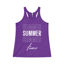 Summer Summer Summer Time Cute Women's Tri-Blend Racerback Tank