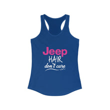 Jeep Hair Don't Care Women's Ideal Racerback Tank