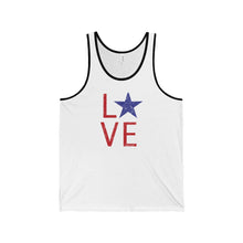 Love USA Memorial Day Unisex Jersey Tank