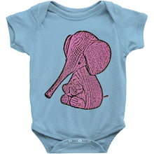 Cute Baby Elephant Bodysuit or T-Shirte for Infant or Toddler