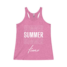 Summer Summer Summer Time Cute Women's Tri-Blend Racerback Tank