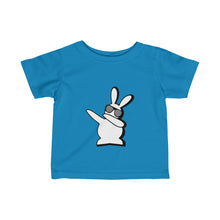 Dabbing Easter Bunny Funny Easter Infant Tshirt 3322 Rabbit Skins Infant Jersey T-Shirt Infant Fine Jersey Tee