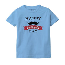 Cute Happy Father's Day Onesie Bodysuit or Infant / Toddler Tee with Mustache