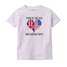 Made in the USA - With British Parts UK Infant Toddler Bodysuit Tee