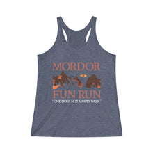 Mordor new printing - printify Women's Tri-Blend Racerback Tank