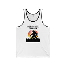 Hide and Seek Big Foot Unisex Jersey Tank