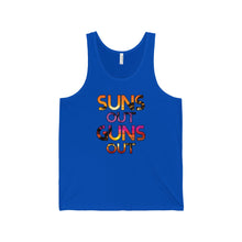 Suns Out Guns Out Bella 3480 Unisex Jersey Tank