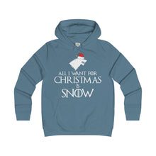 Copy of All I Want for Christmas is Snow Medieval Style Women's Hoodie